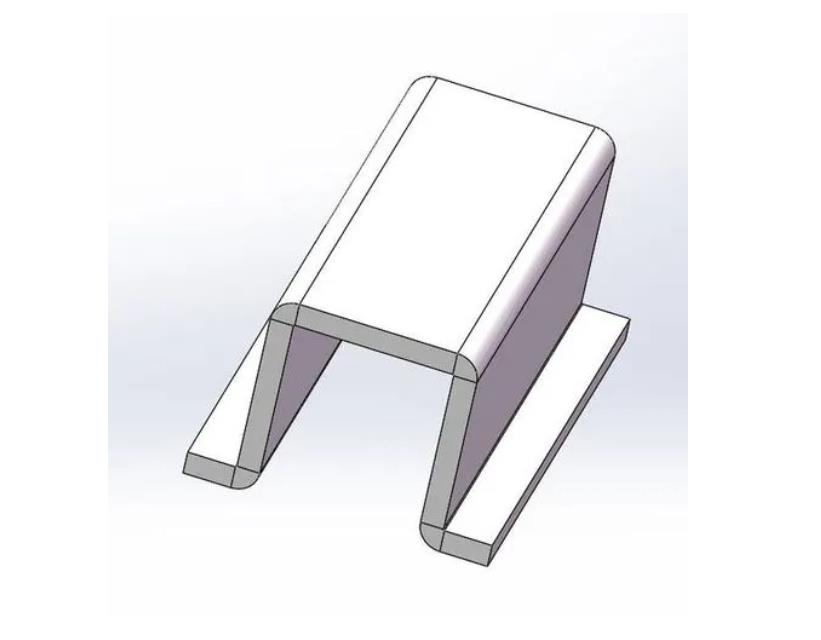 登封U型槽折弯件